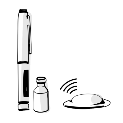 sensor and injections